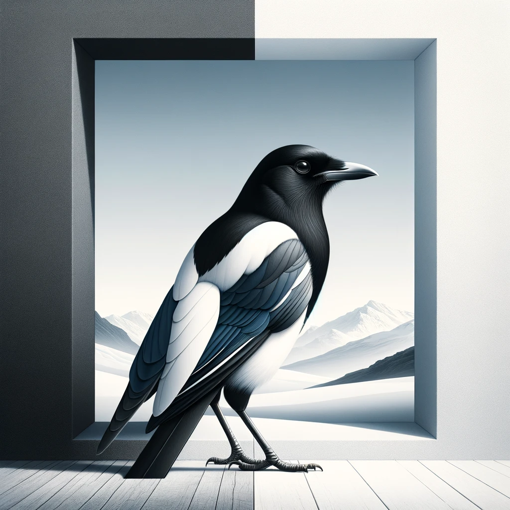 Dreaming of a magpie